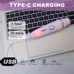 7-in-1 Rechargeable Electric Epilator Kit for Women