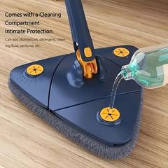 Triangle Mop with 360-Degree Rotating