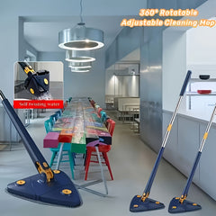 Triangle Mop with 360-Degree Rotating