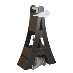 NeoStyle Cat Scratching Board, Scratch-resistant and Wear-resistant, Not Falling off the Chip Multifunctional Vertical Cat Climbing Frame (snowy mountain)