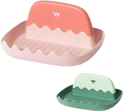 Kitchen Spoon Rest Holder with Drip Pads, Heat-Resistant Utensil Rests