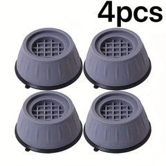 4pcs/set Of Round Anti-Vibration Pads Anti Shock And Noise Cancelling Durable Plastic Material Accessory