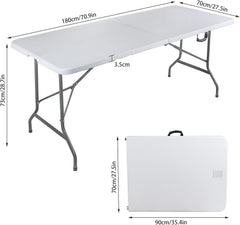 Plastic Outdoor Folding Picnic Table