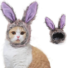 Cute Cat Hat,Adjustable Headwear for Small Kitten Puppy