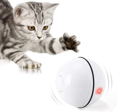 Smart Interactive Cat Toy Ball,Automatic Rolling Kitten Toys USB Rechargeable