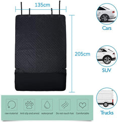 135 * 200cm Waterproof Non-Slip Pet Cargo Cover Dog Cushion