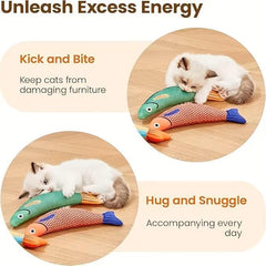 Cat Toys Fish with Catnip - Rustling Sound ,2pcs