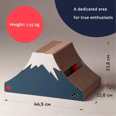Cat Scratching Board, Scratch-resistant and Wear-resistant, Not Falling off the Chip Multifunctional Vertical Cat Climbing Frame (snowy mountain)