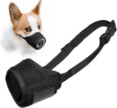 Dog Muzzle,Comfortable Breathable Mesh Soft Fabric