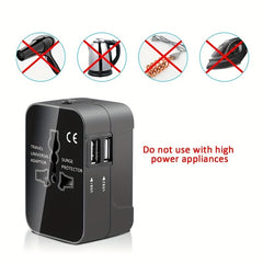 Travel Charger With Dual USB Charging Ports