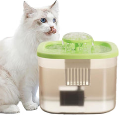 نوافير مياه للقطط وخيارات فلاتر بديلة