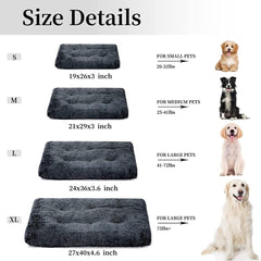 Large Dog Mat, Pet Bed, with Non-Slip Bottom
