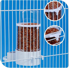 Automatic Hamster and Small Animal Feeder, Bird Food Bowl, Cage Accessories (16 * 14cm)