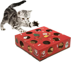 Cat Interactive Toys,Feathered Toy for Indoor Cats,Promotes Cat Exercise(Green)