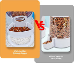Automatic Hamster and Small Animal Feeder, Bird Food Bowl, Cage Accessories (16 * 14cm)