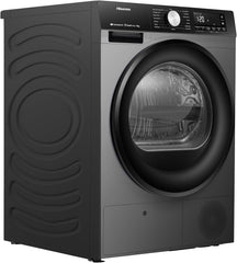 Hisense 8 kg Heat Pump Dryer, 15 Programs, Auto Dry, ConnectLife, Smart Link, Quick Wash, Pause & Add - DH3S802BT2