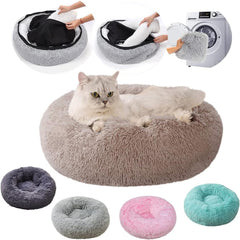 Cat Beds for Indoor Cats,Plush Pet Bed,Cat Sleeping Bed