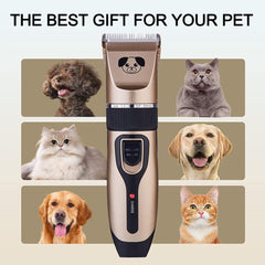 13 Pcs Dog Shaver Clippers, Low Noise Electric Cordless Dog Grooming Supplies