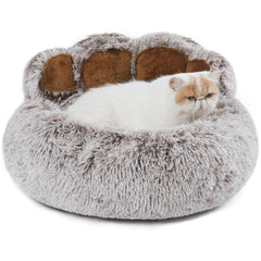 Calming Dog and Cat Bed,Indoor High Cushion Dog Bed