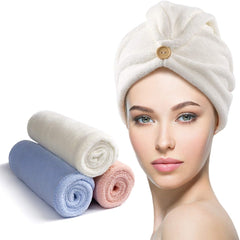 3 Pack Hair Drying Towels