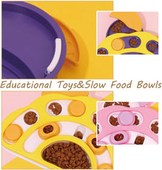 Interactive Dog Puzzle Feeder Toy for IQ Training