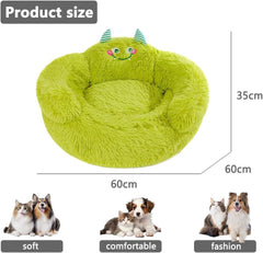 Soft Dog and Cat Bed,Indoor High Cushion Dog Bed