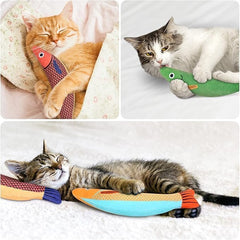 Cat Toys Fish with Catnip - Rustling Sound ,2pcs