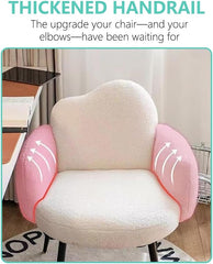 Minimalist Accent Armchair with Ergonomic Cloud Backrest