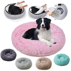 Cat Beds for Indoor Cats,Plush Pet Bed,Cat Sleeping Bed
