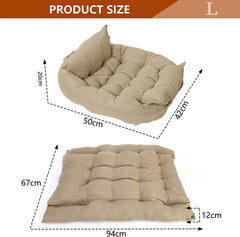 3 in 1 Dog Sofa Bed,Water Resistant Bed