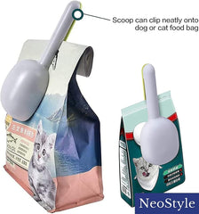 Pack of Cat Food Scoop+Litter Scoop,Pet Supplies Dog