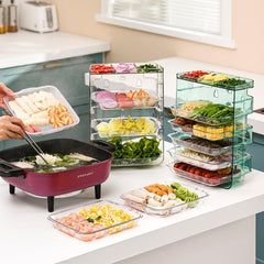 Kitchen Storage Rack,Kitchen Fruit and Vegetable Preparation Plate