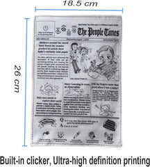 3-Pack Squeaky Newspaper Dog Toys