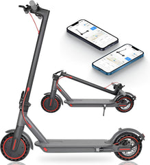 Electric Scooter Max Range 19 Miles Powerful 350W Motor 8.5 Inch Honeycomb Tires EQ001