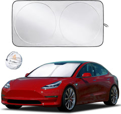 EcoNour Car Windshield Sun Shade with Storage Pouch