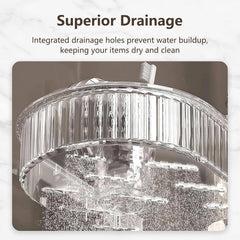Faucet Caddy Organizer with U-Shaped Cutout