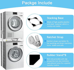 Mylindde Universal Washer Dryer Stacking Kit
