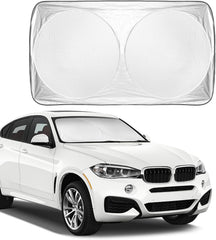EcoNour Car Windshield Sun Shade with Storage Pouch