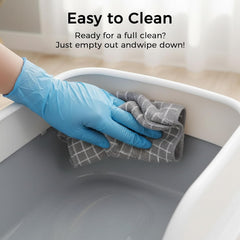 Cat Litter Box, With Cat Litter Shovel Cat Sandbox Cat Toilet