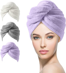 3 Pack Hair Drying Towels