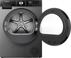 Hisense 8 kg Heat Pump Dryer, 15 Programs, Auto Dry, ConnectLife, Smart Link, Quick Wash, Pause & Add - DH3S802BT2