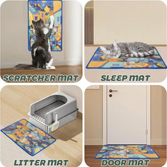 Self-Adhesive Sisal Cat Scratcher Mat