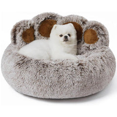 Calming Dog and Cat Bed,Indoor High Cushion Dog Bed