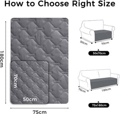 Double-Sided Waterproof Pet Blanket for Dogs & Cats, 50×70cm
