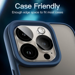 JETech Camera Lens Protector for iPhone 15 Pro 6.1-Inch and iPhone 15 Pro Max 6.7-Inch, 9H Tempered Glass, Anti-Scratch, Case Friendly, Does Not Affect Night Shots, HD Clear, 3-Pack
