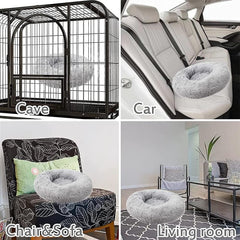 Cat Beds for Indoor Cats,Plush Pet Bed,Cat Sleeping Bed