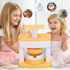 Laroal Pin Maker With Circular Button Maker Press DIY Badge Maker With 48 Pcs Button Parts Round Badge Making Kit Button Maker Machine