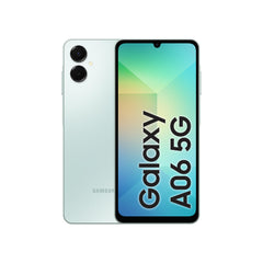 Samsung (Renewed) Galaxy A06 5G, Android Smartphone, Dual SIM Mobile Phone, 4GB RAM, 64GB Storage, Light Green (International Version)