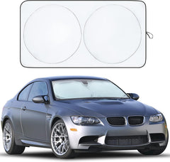 EcoNour Car Windshield Sun Shade with Storage Pouch