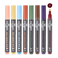 Chalk Pens D60 Pack Of 8 Neon Colours